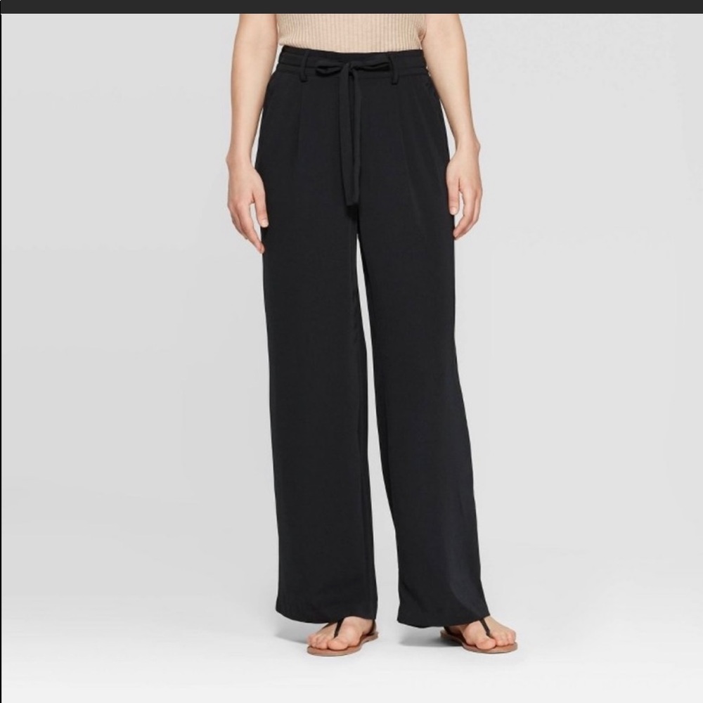 Black Linen Pants